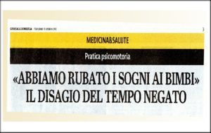Scopri di più sull'articolo Il giornale di Brescia intervista il Prof. Aucouturier