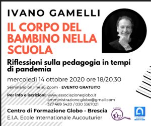 Scopri di più sull'articolo Webinar con Ivano Gamelli