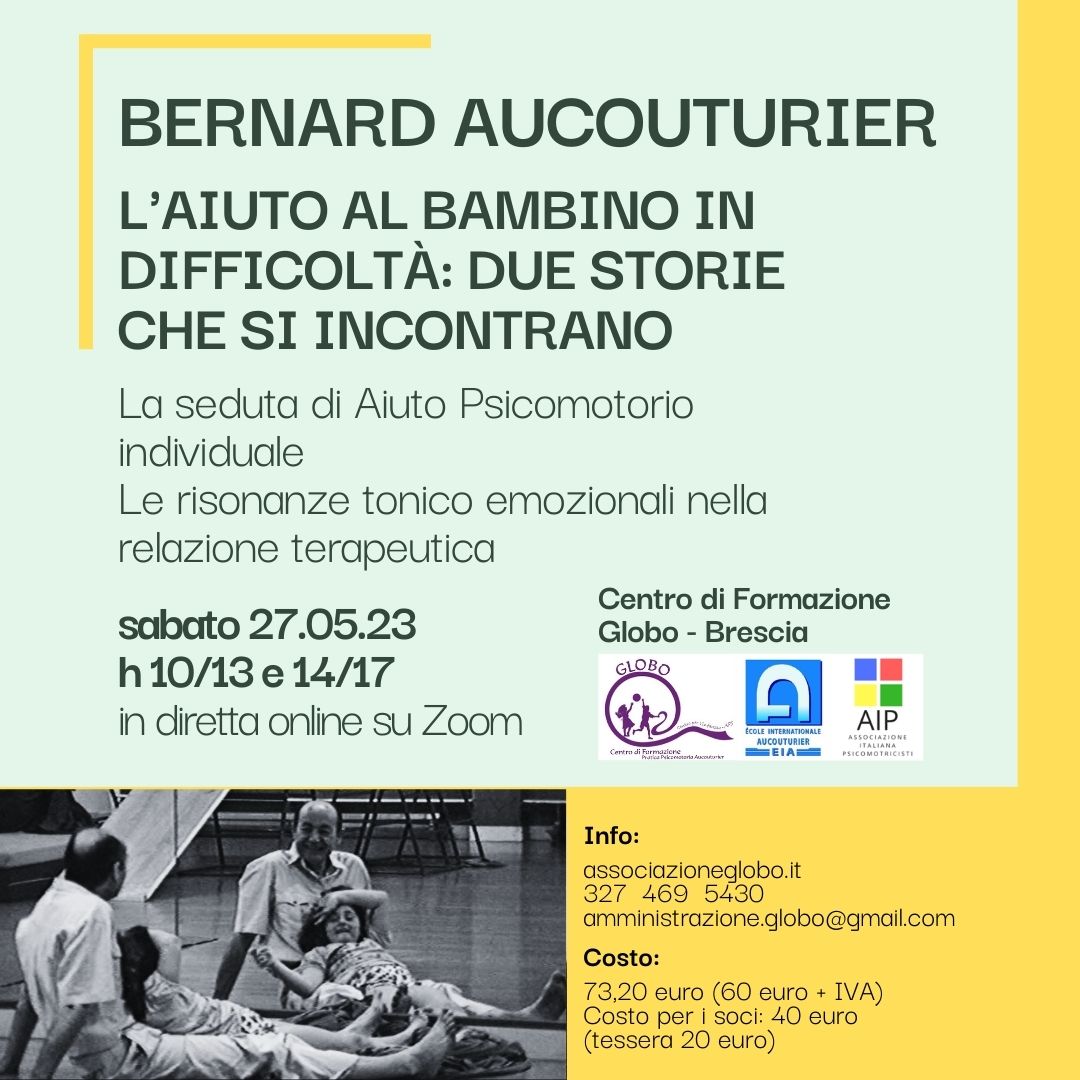 Al momento stai visualizzando Bernard Aucouturier “L’aiuto al bambino in difficoltà: due storie che che si incontrano. La seduta di Aiuto psicomotorio individuale, le risonanze tonico emozionali nella relazione terapeutica”