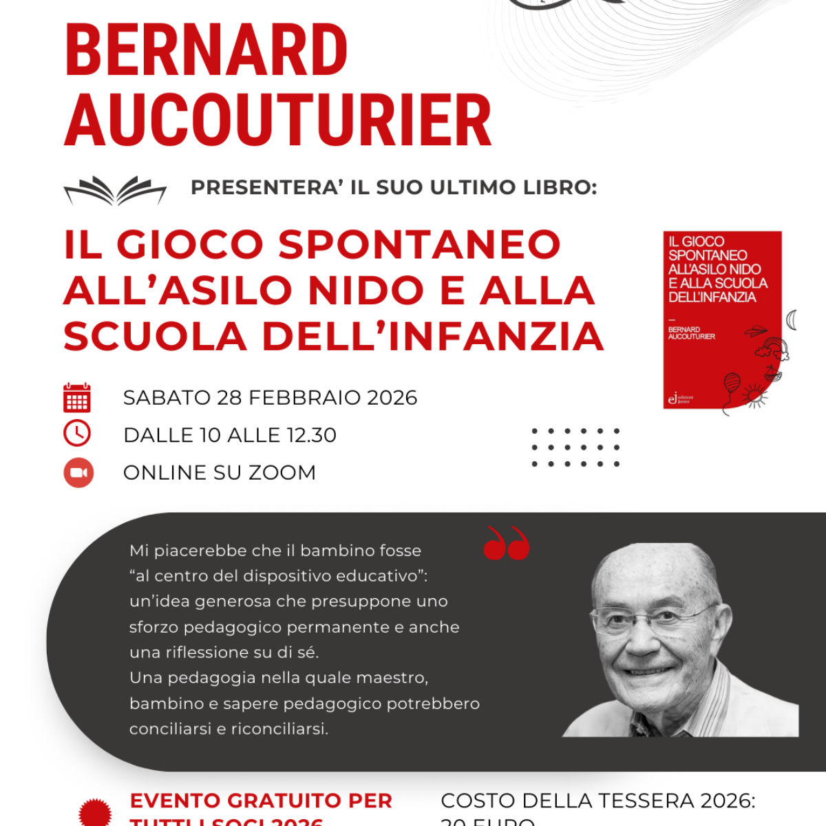 Scopri di più sull'articolo Il gioco spontaneo al nido e alla scuola dell’infanzia: nuovo libro di Bernard Aucouturier